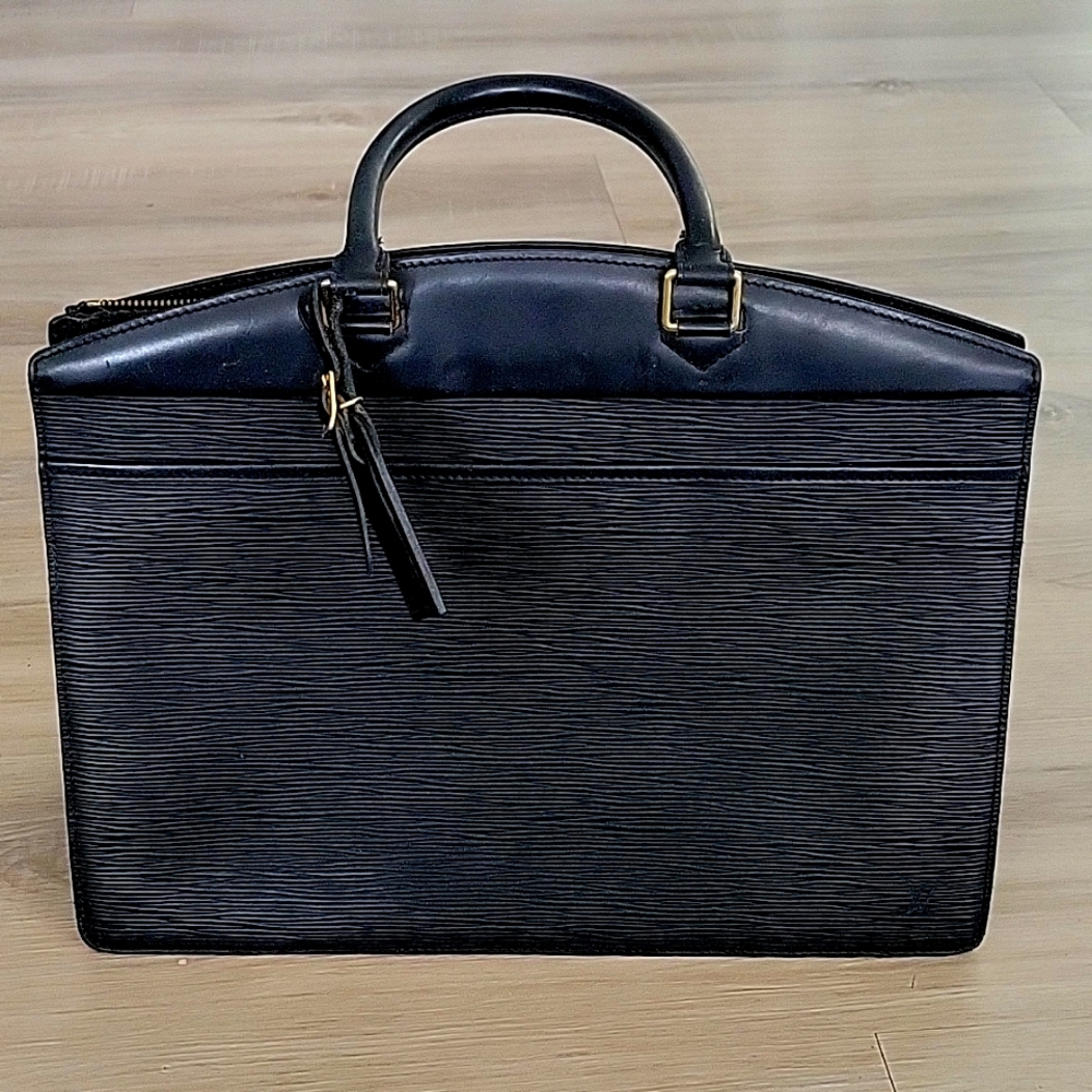 Louis Vuitton EPI Riviera Hand Bag Noir M48182
